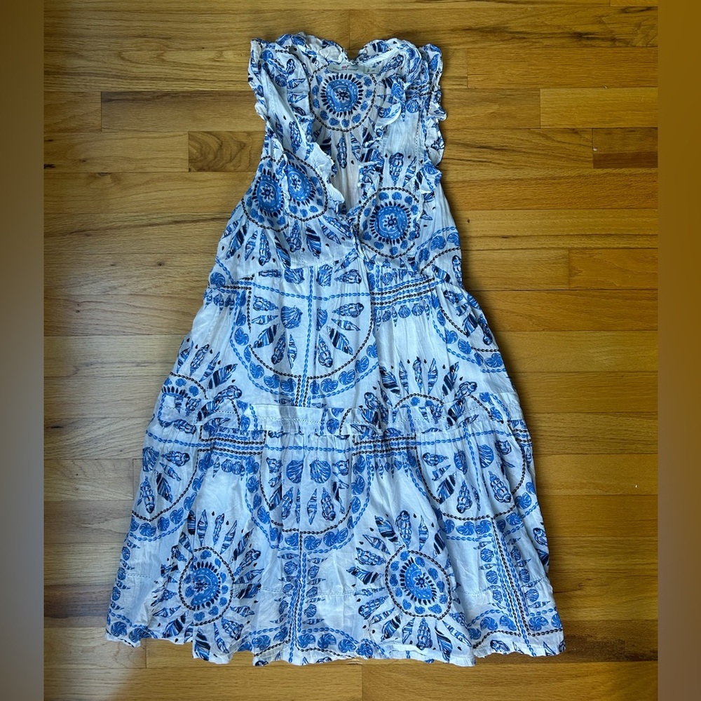 Vineyard Vines Scarf Print Dress Size XS